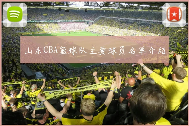 山东CBA篮球队主要球员名单介绍